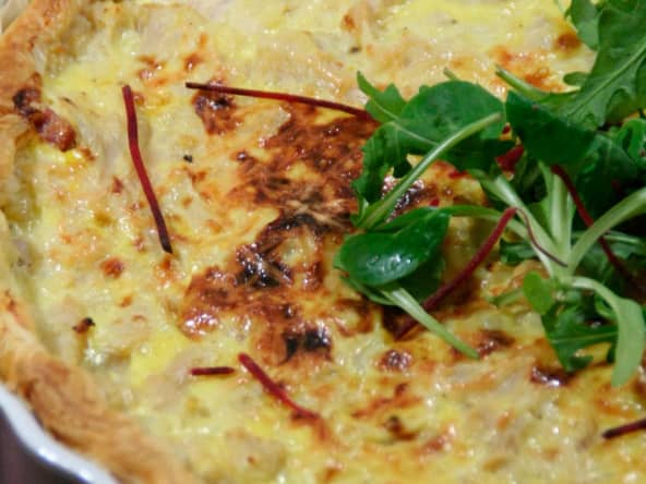 Quiche au Chou Fleur