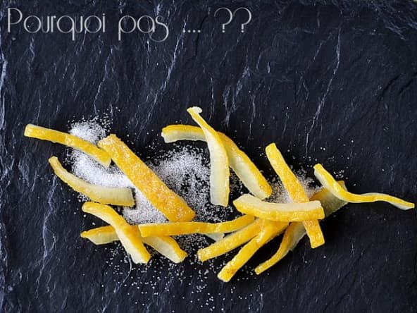 Cédrat mi-confit pour une couronne des rois ou un cake