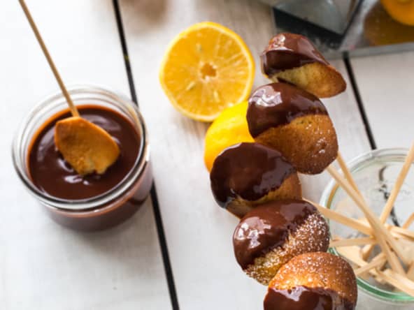 Madeleines au Citron Bergamote