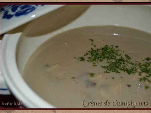 Crème de champignons
