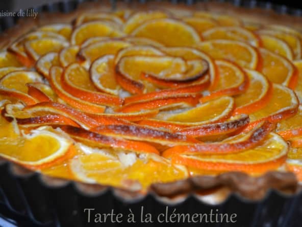 Tarte à la clémentine