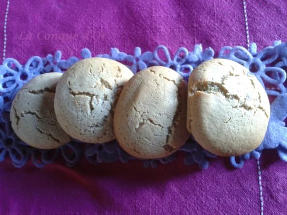 Biscuits chocolat-pistaches ou amandes