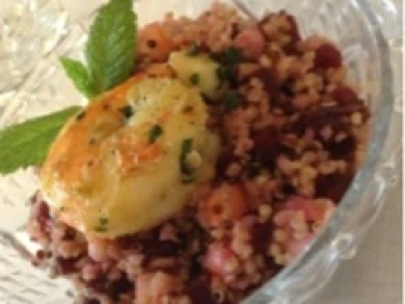 La fée du sucre Sabrina : Quinoa gourmand rapide, simple