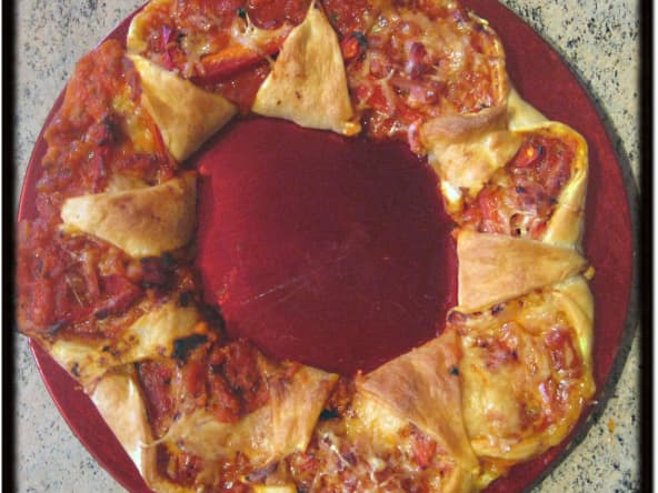 Couronne feuilletée