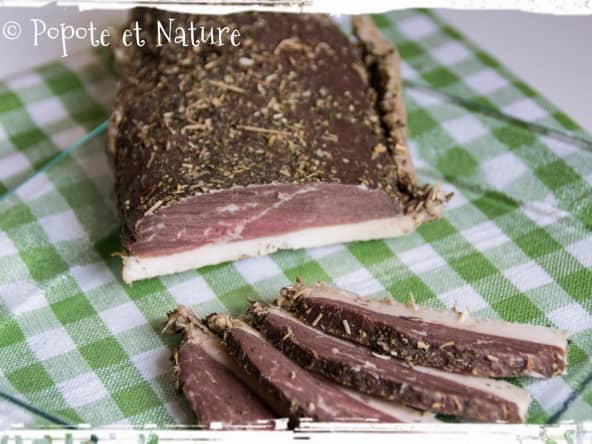 Magret de canard séché aux herbes de Provence