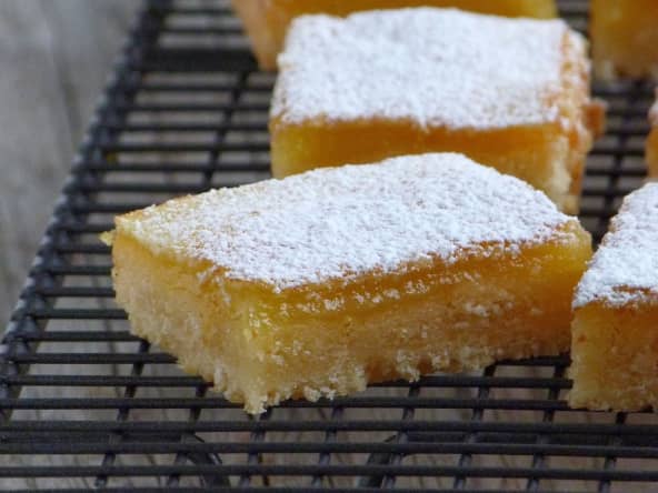 Carrés aux bergamotes