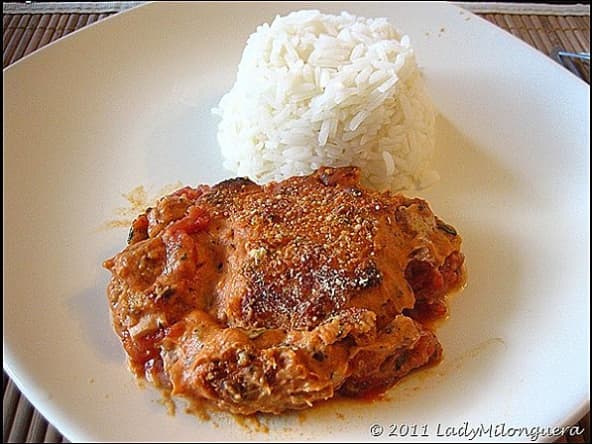 Gratin de thon à la tomate et ricotta