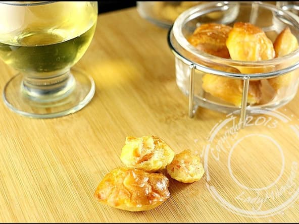 Madeleines apéritives au saumon fumé