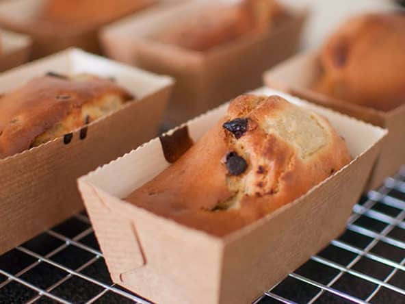 Cake moelleux poires, chocolat, amande