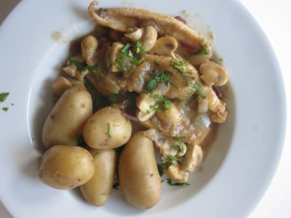 Carbonade de sole à la vergeoise et à la bière rouge