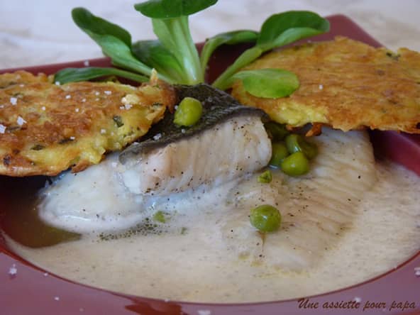 Filet de turbot à l’étuvée de verveine