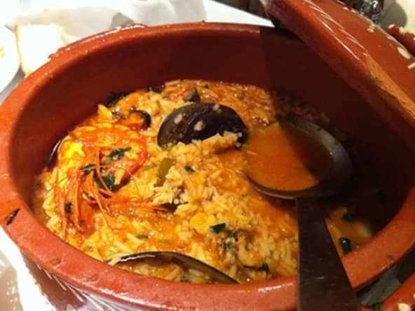 Riz aux fruits de mer portugais