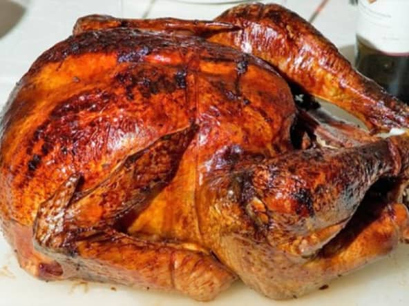 Dinde farcie à la mode de l'Alentejo pour un réveillon