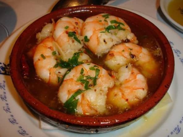 Crevettes au citron