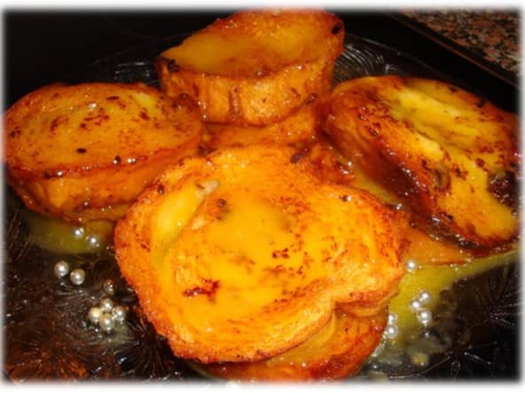 Rabanadas avec crème d´oeufs