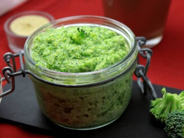 Purée de brocolis santé