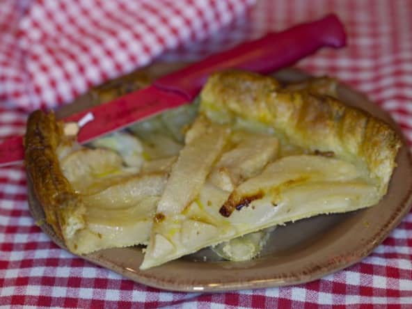 Tarte aux poires au gingembre