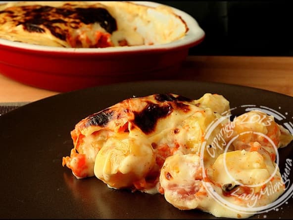 Gratin potiron et pommes de terre