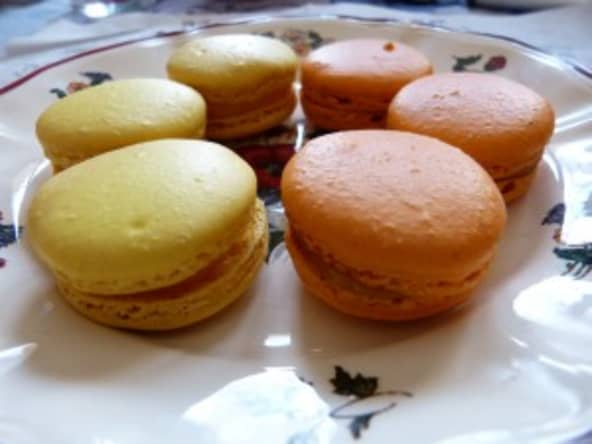 Macarons à l’orange et aux épices