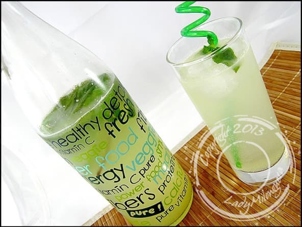 Limonade maison à la fleur d’oranger