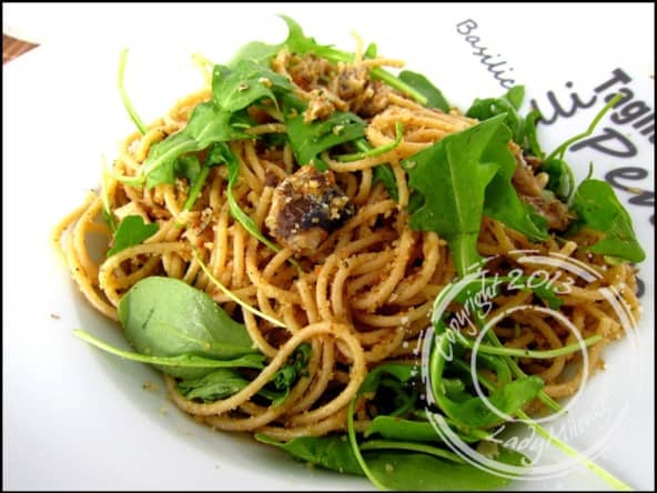 Spaghetti à la sardine de Gordon Ramsay