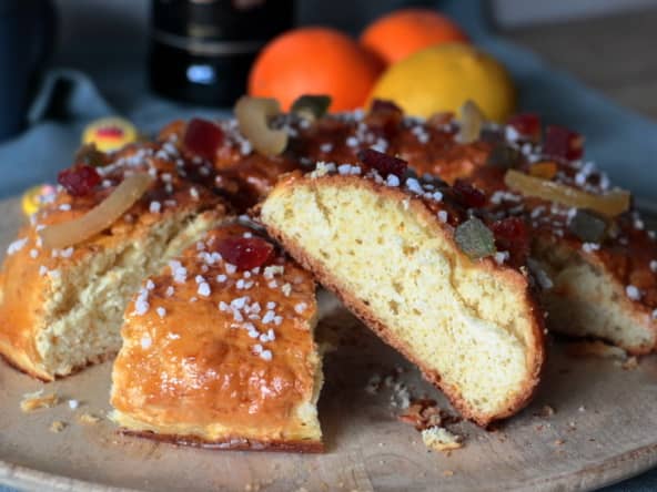 Couronne des Rois aux parfums d’agrume de Christophe Felder