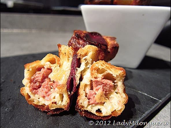 Cannelés au foie gras et au magret de canard