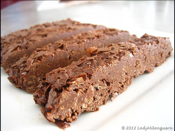 Barres crousti-fondantes au Nutella