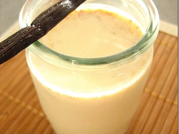 Yaourts à la vanille faits maison