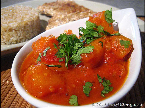 Courge butternut à l’indienne