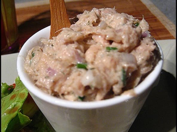 Rillettes légères de thon au sel de Guérande