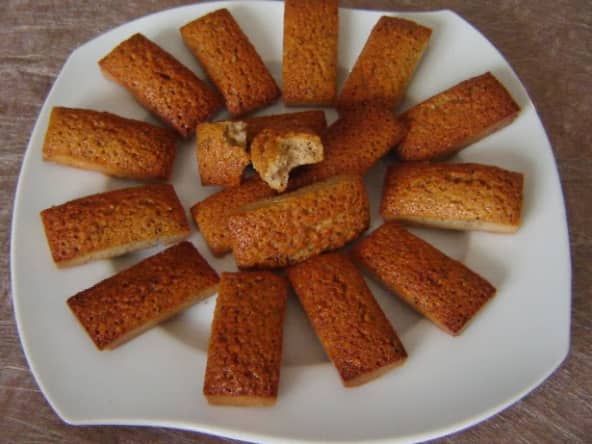 Les financiers à la noisette