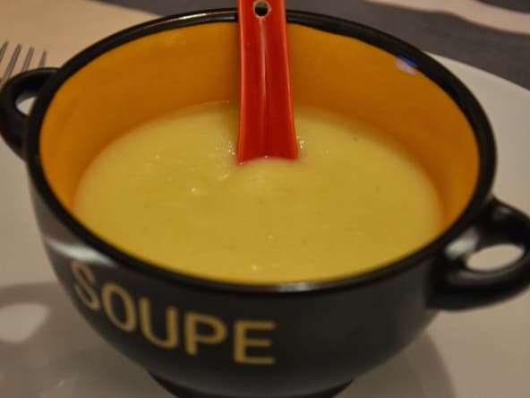 Velouté de scorsonères ou salsifis et pommes de terre