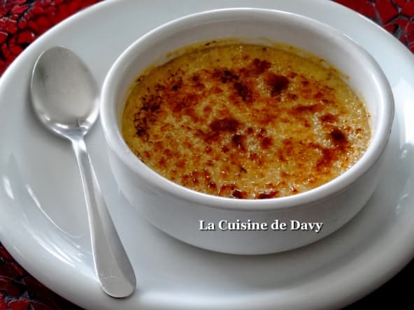 Crème brûlée à la fève tonka