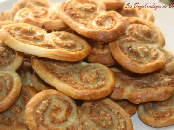 Palmiers au thon et olives vertes