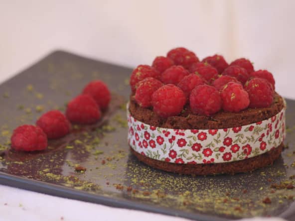 Gâteaux chocolat et thé vert