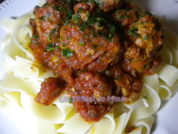 Boulettes de viande à l’Italienne