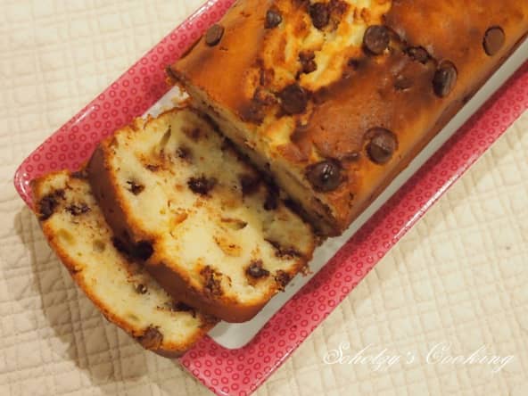 Cake à la ricotta aux pépites de chocolat