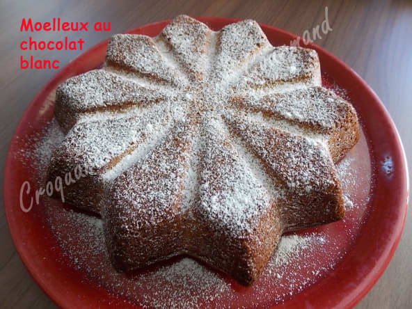 Moelleux au chocolat blanc