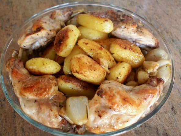 Pommes de terre rissolées - Recette pommes château ou cocotte rissolées