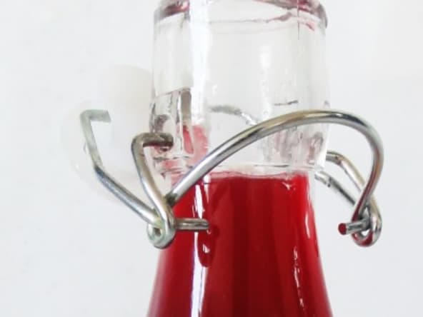 Sirop de grenadine maison