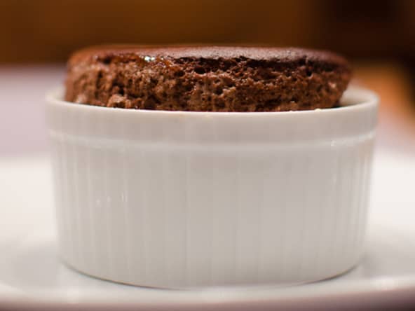 Soufflé au chocolat