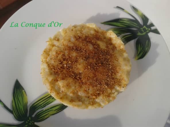 Riz au chou-fleur gratiné