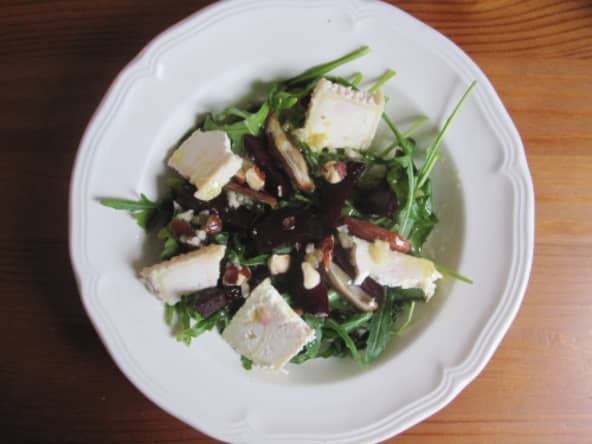 Salade de betteraves rôties