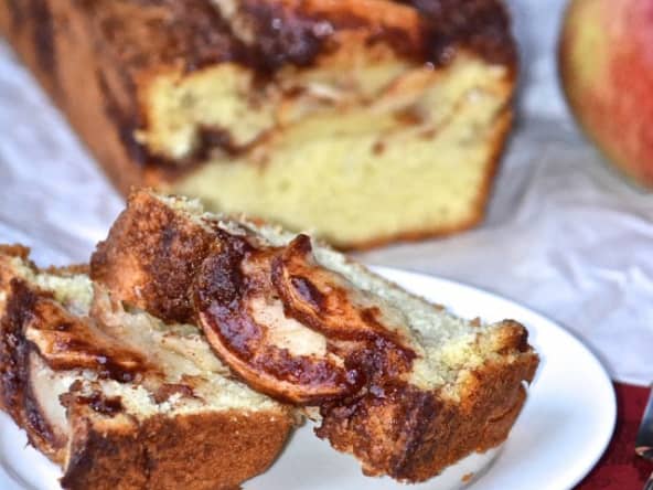 Cake aux pommes à l’ancienne