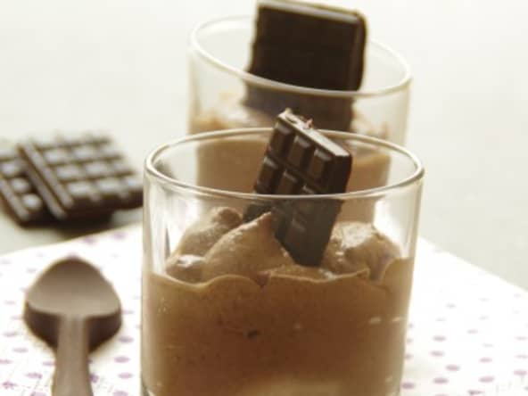 Mousse au chocolat vegan