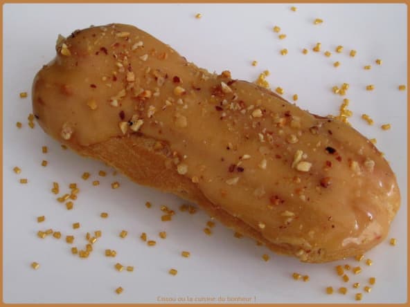 Éclair au caramel beurre salé