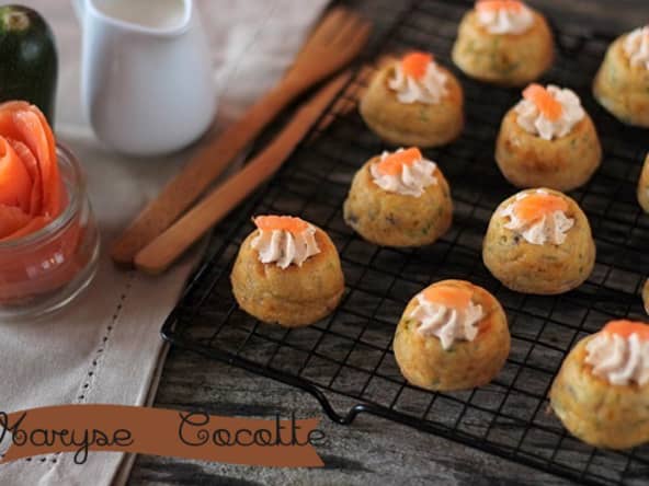 Petites bouchées toutes simples au thon et courgettes