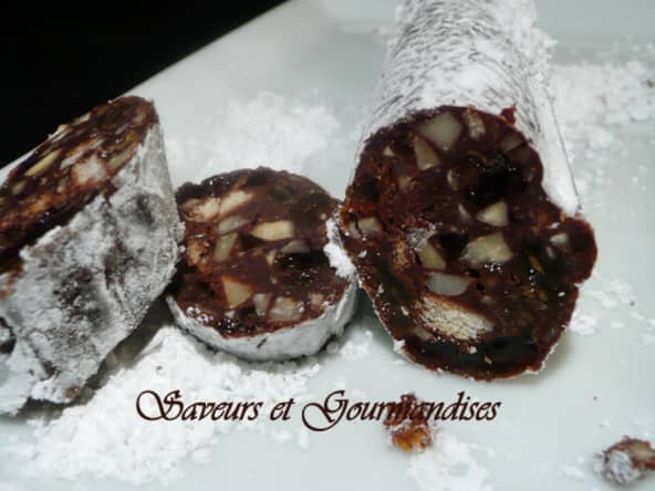 Le saucisson au chocolat de Trish