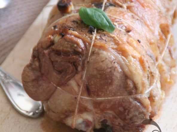 FIlet d'Agneau à l'Ail et au Basilic